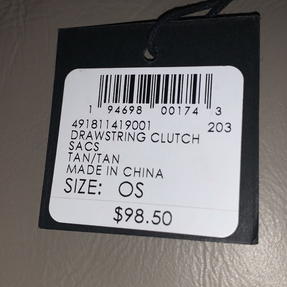 Club Monaco drawstring clutch - Picture 15 of 15